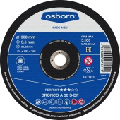 круг отрезной по металлу OSBORN 350x3,5x25,4 A30S ST (270204)