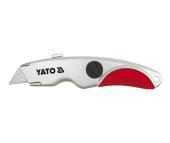 нож  с трапециевидным лезвием YATO YT-7520