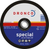 круг отрезной по металлу DRONCO 230x3x22,2 Т27 special