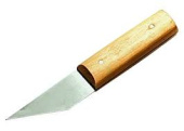 нож  сапожный (деревянная ручка) 175мм FIT-10601/10596