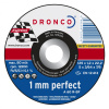 круг отрезной по металлу DRONCO 115x1,0x22,2 perfect A60R