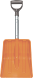 лопата для снега пластиковая PATROL 09143 YETI Teleskop оранжевая