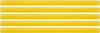 клей для термопистолета YATO YT-82437 (11х200мм, 5шт) желтый