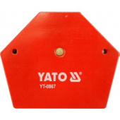струбцина заварки YATO YT-0867 111x136x24мм магнитная