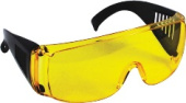 очки защитные FIT-12220 с дужками желтые