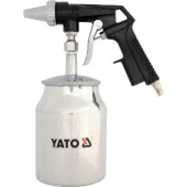 распылитель YATO YT-2376 с бачком (пескоструйный) 6,3мм