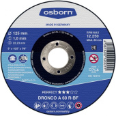 круг отрезной по металлу OSBORN 115x1,0x22,2 A60R (110012)