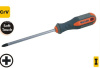 отвертка  FASTERTOOLS PH 0x 75 крест  268