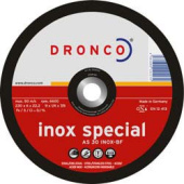 круг обдирочно-шлифовальный по нержавейке DRONCO 230x6x22,2 special