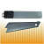 лезвия сменные   18мм FASTERTOOLS 463 (в пач 10шт)