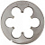 плашка трубная   3/4" FIT 70718 (внешний диаметр 55мм)