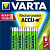 батарейка аккумулятор VARTA R2U AAA 800mAh  BL4 4008496636372