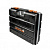 ящик органайзер пластиковый  FASTERTOOLS PL4577 (390х130х490/20") двухсторонний