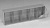 ящик лоток пластиковый rafta HULIOT bin5 9013359 (600х136х163мм)