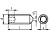 винт установочный DIN 914 М 5х30 45H черный (HEX 2.5)