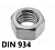 гайка A2-70 M 2 DIN 934 IM