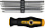 отвертка с насадками VOREL 64960 (150мм/PH1-2/PZ1-2/TORX 20-25/HEX H5-H6)