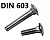 болт замковый A2-70 М 6х 20 DIN 603 ГК