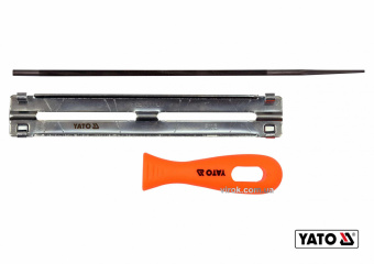 напильник YATO YT-85030 с направляющей для заточки цепи 4,0мм
