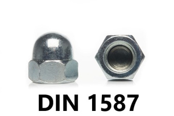 гайка A2-70 колпачковая М 8 DIN 1587 R