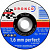 круг отрезной по металлу 115x1,6x22,2 DRONCO perfect A46R