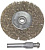 щетка металлическая для дрели FASTERTOOLS 1694 (65мм/круг)