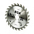 пила дисковая по древесине 130x20x24z FASTERTOOLS 1394