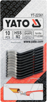 лезвия сменные    YATO YT-22361 (пач 10шт) (для ножа YT-22360)