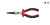 плоскогубцы 1000V 150мм YATO YT-2104 удл.