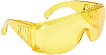очки защитные FIT-12232 с дужками желтые